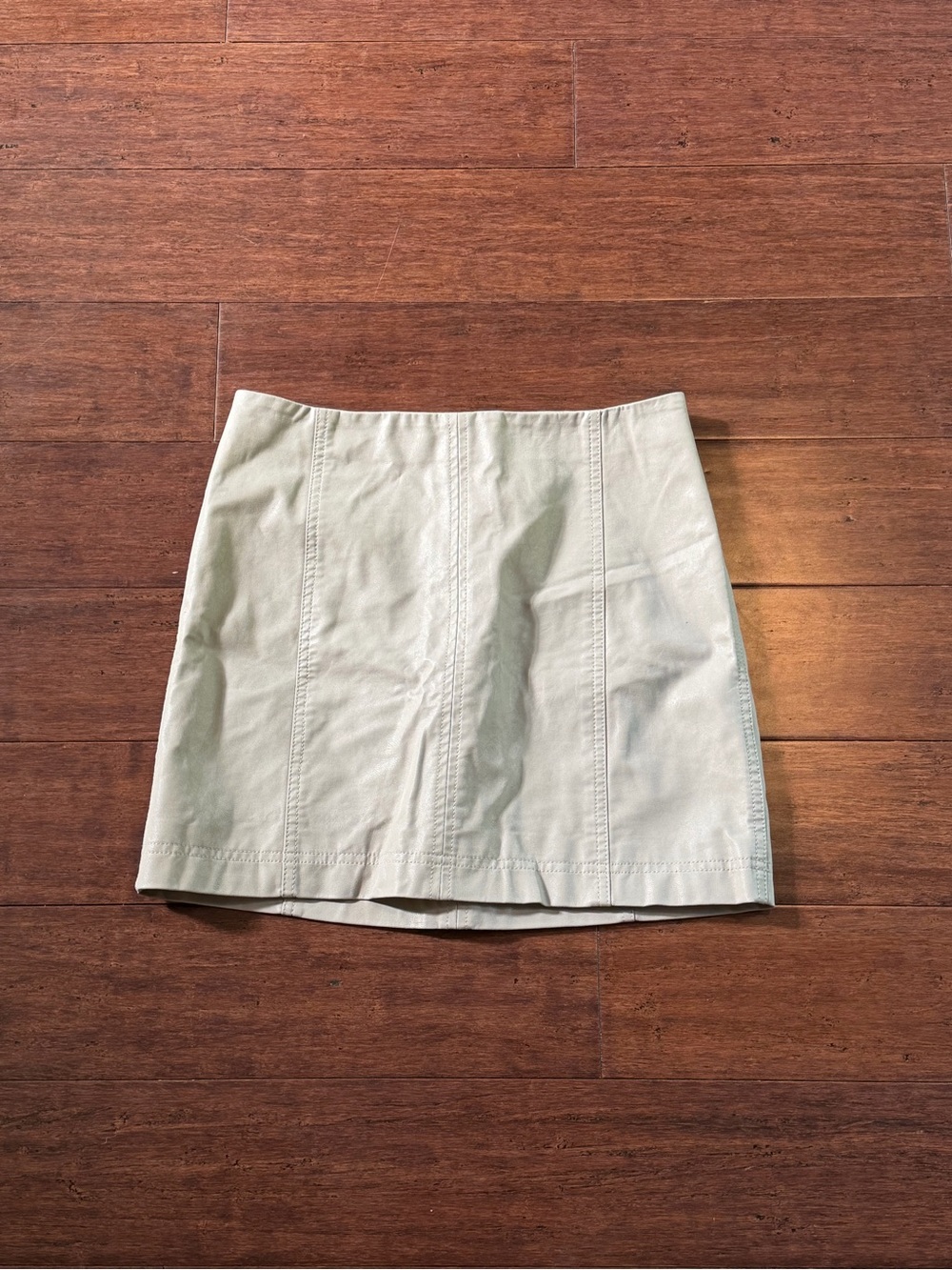Free People Taupe Mini Skirt